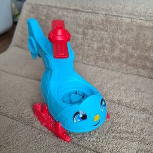 Little People Blue and Red Toy Helicopter